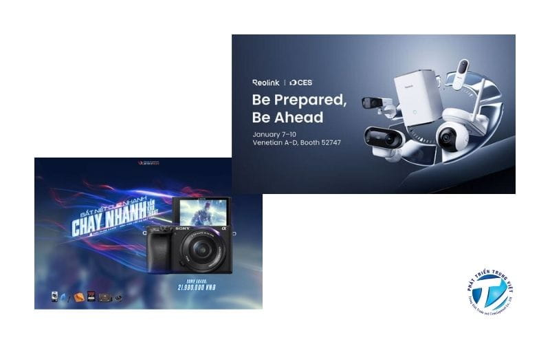 Banner quảng cáo camera